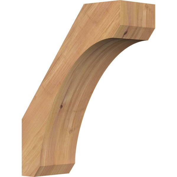 Ekena Millwork 5 1/2"W x 14"D x 18"H Legacy Smooth Knee Brace, Western Red Cedar BRC06X14X18LEC00SWR - main